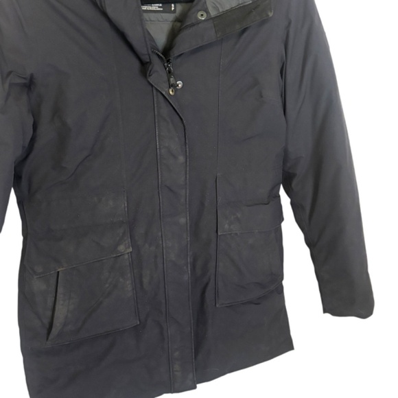 The North Face Down filled Black Puffer Parka Winter Coat SZ Small - Picture 7 of 9